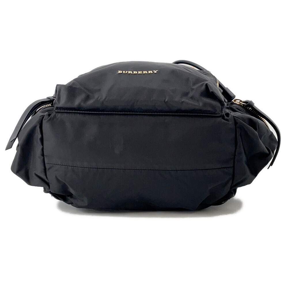 Burberry Backpack Rucksack Daypack Logo Black Bag - Picture 3 of 12